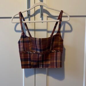 Plaid Crop Top
